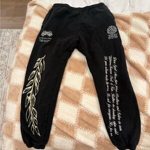 Darc Sport Black Graphic Joggers